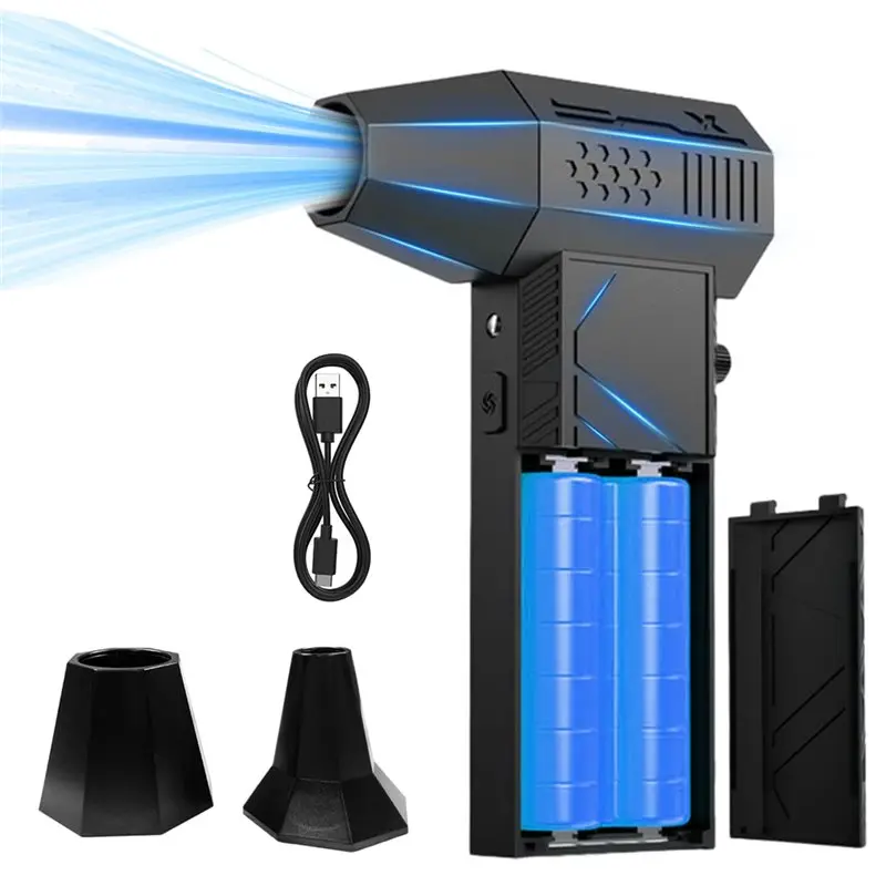 A93Z 35000RPM Air Blower Jet Fan Vacuum With Replaceable Battery Replaceable Battery Dust Removal Cleaning
A93Z 35000RPM Air Blower Jet Fan Vacuum With Replaceable Battery Replaceable Battery Dust Removal Cleaning