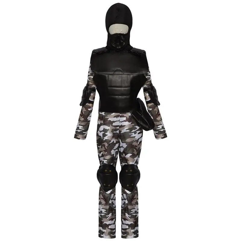 Adult Children's Anti-Terrorism Elite Cosplay Costume Camouflage Real CS Party Role-playing Halloween Costume Party Wear
Adult Children's Anti-Terrorism Elite Cosplay Costume Camouflage Real CS Party Role-playing Halloween Costume Party Wear