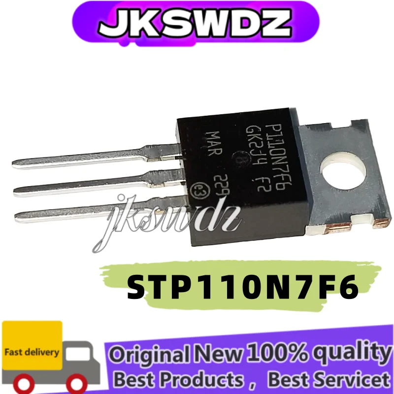 10 Pieces 110N7F6 STP110N7F6 110A 68V MOSFET TO-220 Transistor IC Chip Wholesale
10 Pieces 110N7F6 STP110N7F6 110A 68V MOSFET TO-220 Transistor IC Chip Wholesale