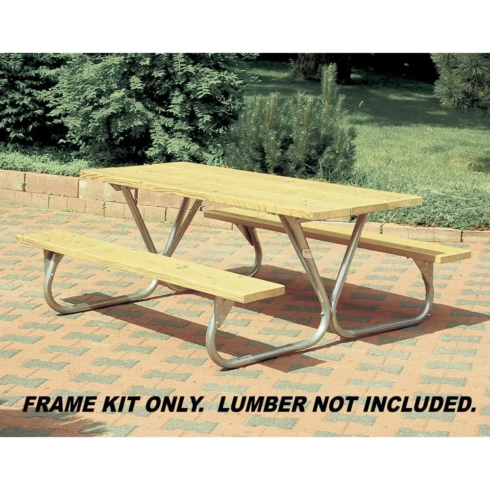 Rock Heavy Duty Steel Picnic Table Frames Model BTUGFR Made in The USA
Rock Heavy Duty Steel Picnic Table Frames Model BTUGFR Made in The USA
