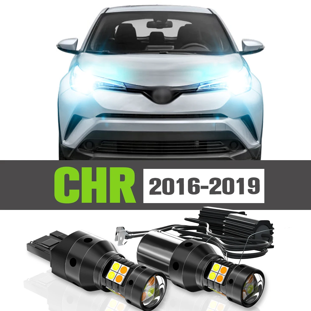 2x LED Dual Mode Turn Signal+Daytime Running Light DRL Accessories Lamp For Toyota CHR 2016-2019 2017 2018
2x LED Dual Mode Turn Signal+Daytime Running Light DRL Accessories Lamp For Toyota CHR 2016-2019 2017 2018