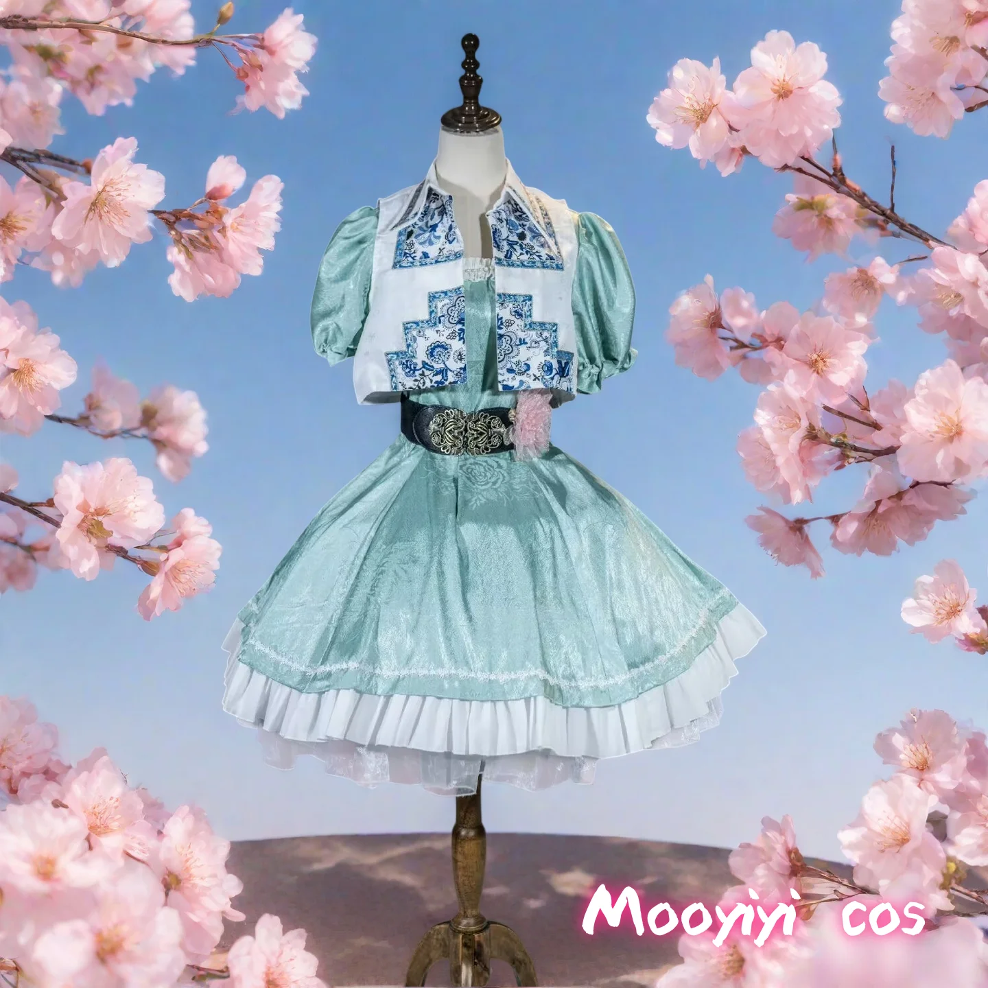 Mooyiyi cos Kaku Seiga Cosplay costume Halloween Christmas Role Playing Party Comic Women Dress Touhou Project customized
Mooyiyi cos Kaku Seiga Cosplay costume Halloween Christmas Role Playing Party Comic Women Dress Touhou Project customized