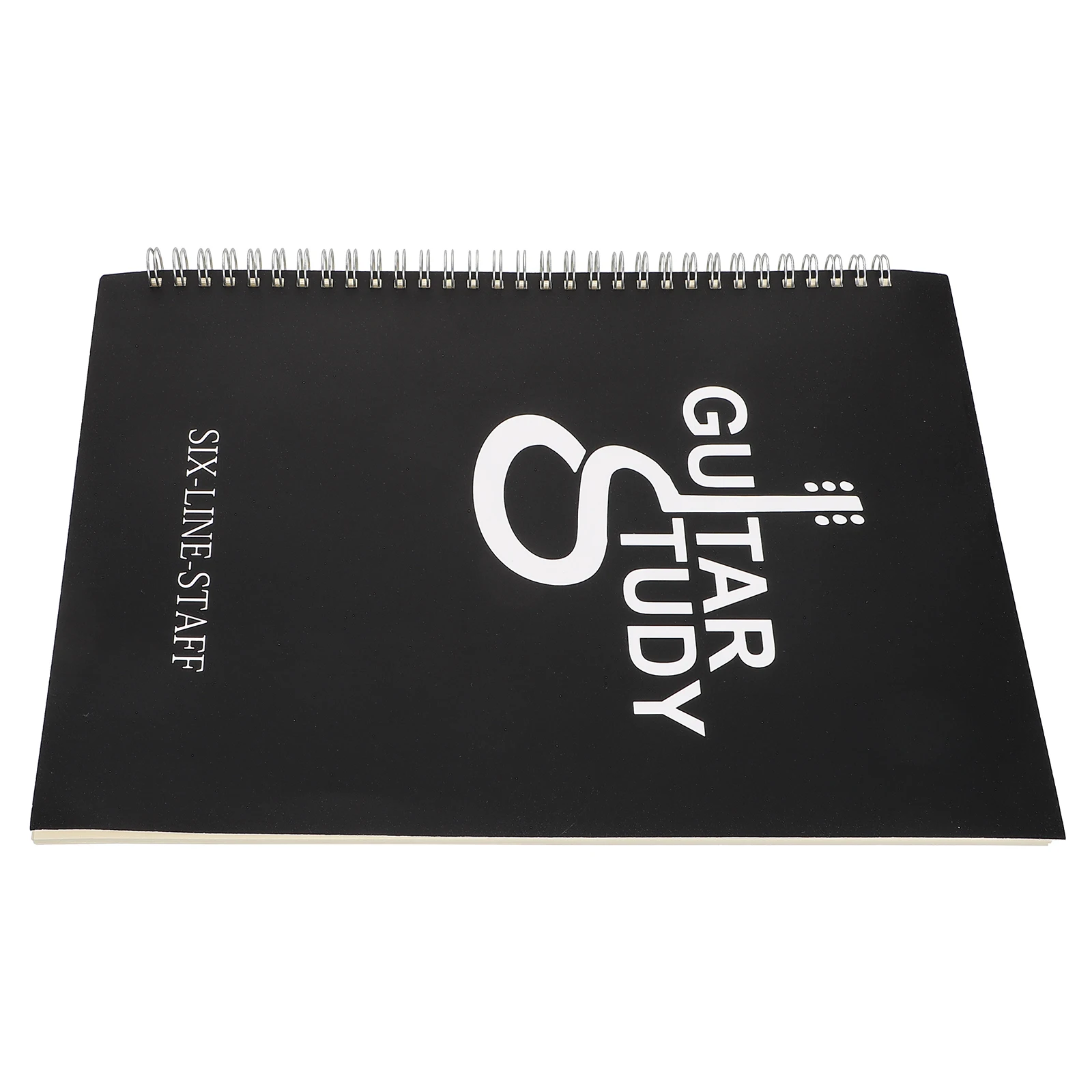 Six- Book Guitar A4 Black Portable Coil Design Tear-off Pages Waterproof Cover Sheet Music Notebook Practice Tab chord
Six- Book Guitar A4 Black Portable Coil Design Tear-off Pages Waterproof Cover Sheet Music Notebook Practice Tab chord