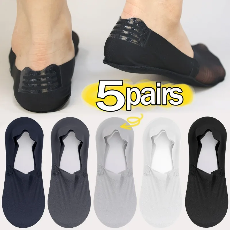 1/5pairs Men Boat Socks Invisible No Show Socks Breathable Mesh Cotton Bottom Anti Slip Thin Low Cut Male Shoes Liner Hosiery
1/5pairs Men Boat Socks Invisible No Show Socks Breathable Mesh Cotton Bottom Anti Slip Thin Low Cut Male Shoes Liner Hosiery
