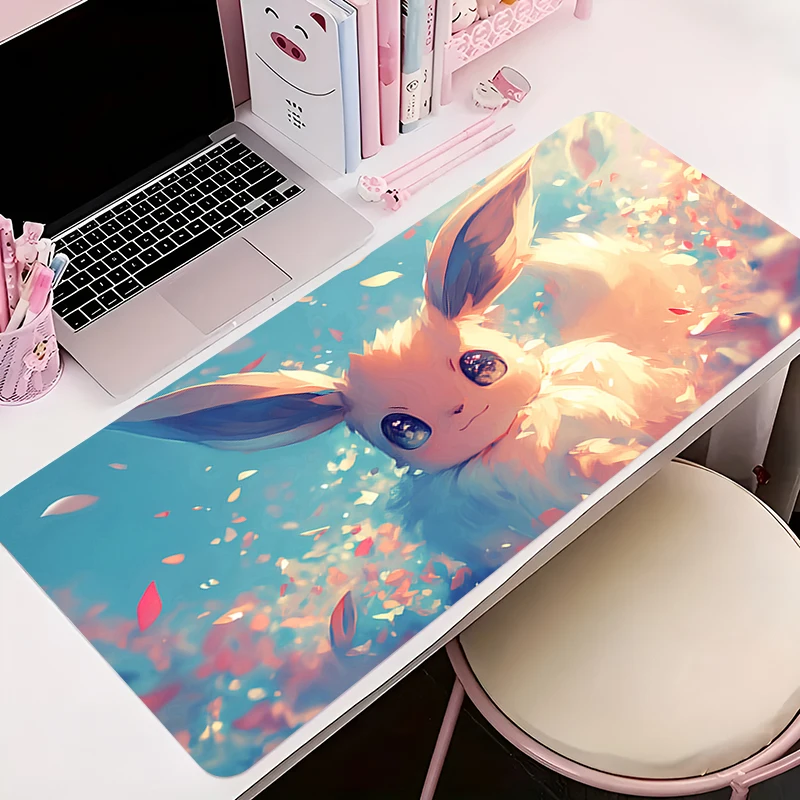 Mouse Pad Gaming Carpet Anime Keyboard Pads P-pokemon Eevee PC Mousepad Mouse Pads Laptop Extended Desk Mat for LOL Gamer Gift
Mouse Pad Gaming Carpet Anime Keyboard Pads P-pokemon Eevee PC Mousepad Mouse Pads Laptop Extended Desk Mat for LOL Gamer Gift