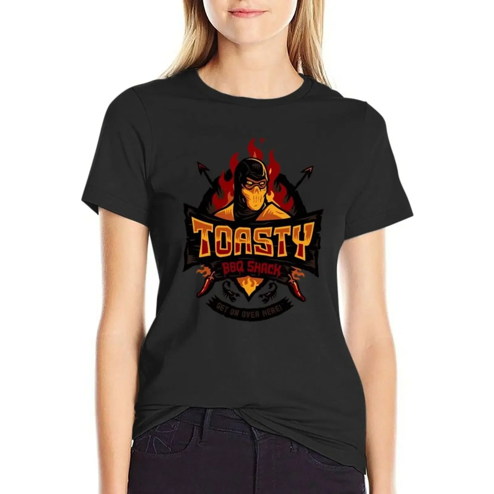 Mortal Kombat Scorpion - Toasty T-Shirt Female clothing customs animal print shirt for girls heavyweights t shirts for Women
Mortal Kombat Scorpion - Toasty T-Shirt Female clothing customs animal print shirt for girls heavyweights t shirts for Women