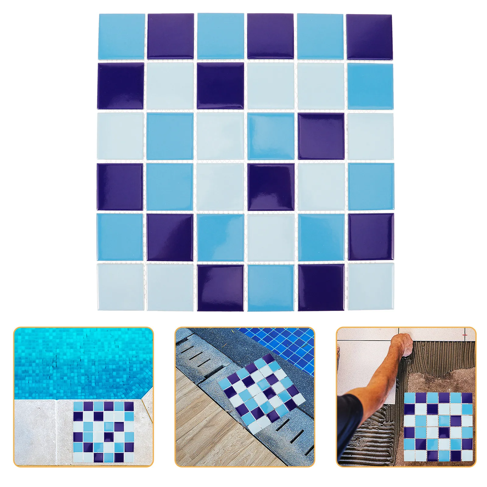 Blue Ceramic Mosaic Tiles for Swimming Pool Backsplash Wall Decoration Kitchen Bathroom Living Room Office Fishpond Landscape
Blue Ceramic Mosaic Tiles for Swimming Pool Backsplash Wall Decoration Kitchen Bathroom Living Room Office Fishpond Landscape