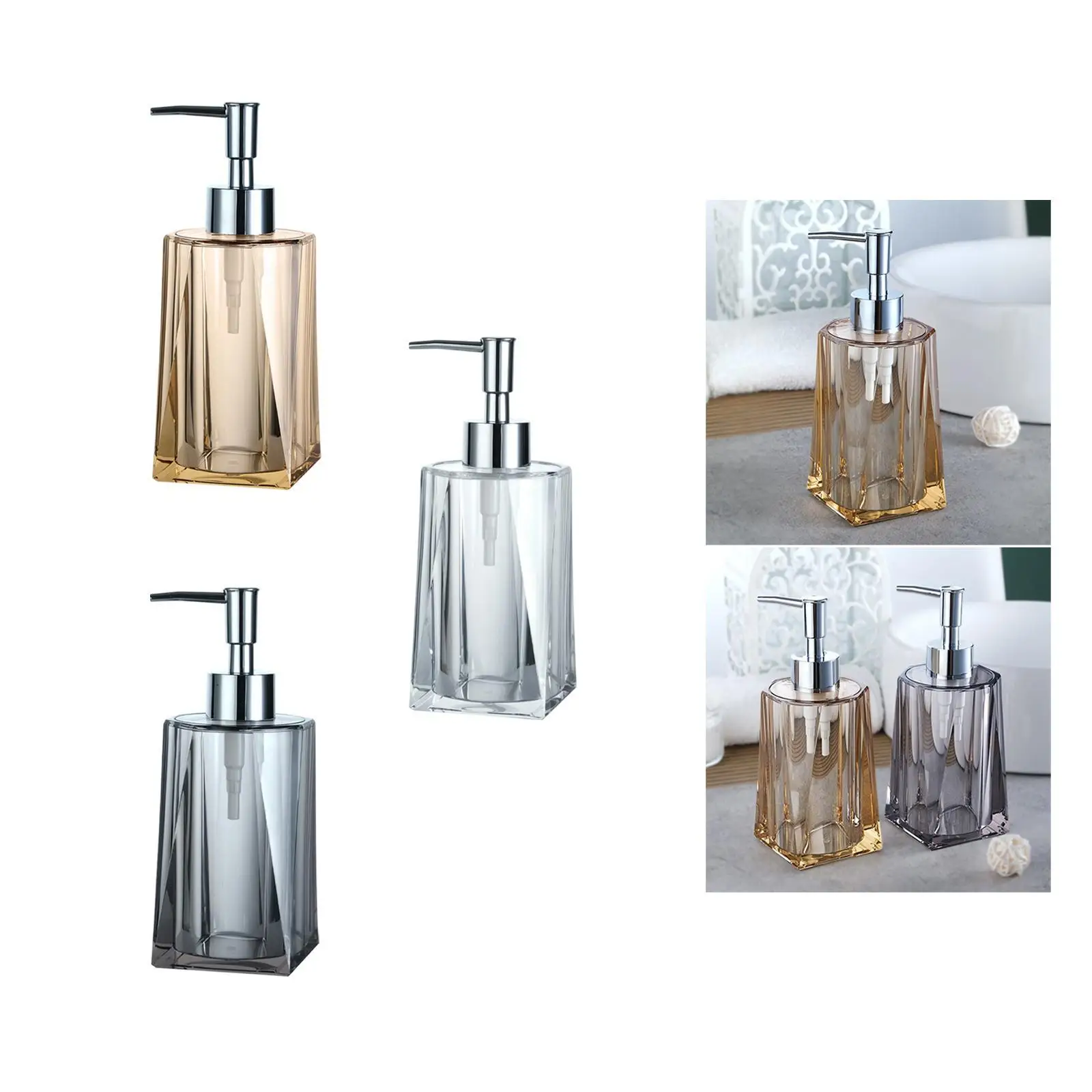 Lotion Pump Dispenser Empty Bottle Storage Jar Modern Soap Dispenser Makeup Container for Bedroom Bathroom Tabletop Travel Hotel
Lotion Pump Dispenser Empty Bottle Storage Jar Modern Soap Dispenser Makeup Container for Bedroom Bathroom Tabletop Travel Hotel
