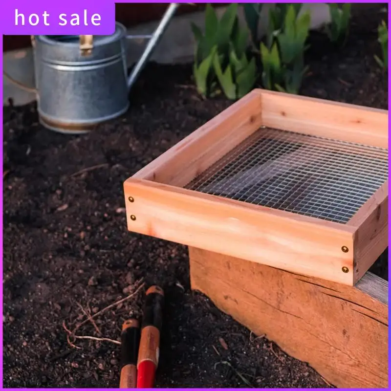 1 PCS Raw Rutes Cedar Garden Sifter Wood+Metal As Shown For Compost, Dirt And Potting Soil Rough Sawn Sustainable Cedar
1 PCS Raw Rutes Cedar Garden Sifter Wood+Metal As Shown For Compost, Dirt And Potting Soil Rough Sawn Sustainable Cedar
