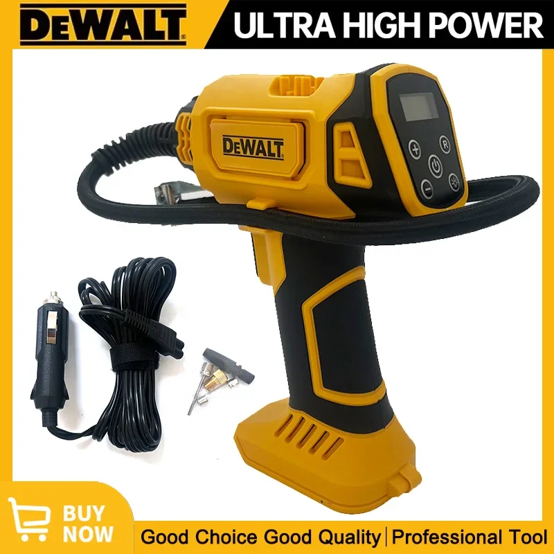 Dewalt Air Compressor Automatic Tire Inflator Cordless Rechargeable Handheld Electric Pump with Digital Pressure Gauge for Car
Dewalt Air Compressor Automatic Tire Inflator Cordless Rechargeable Handheld Electric Pump with Digital Pressure Gauge for Car