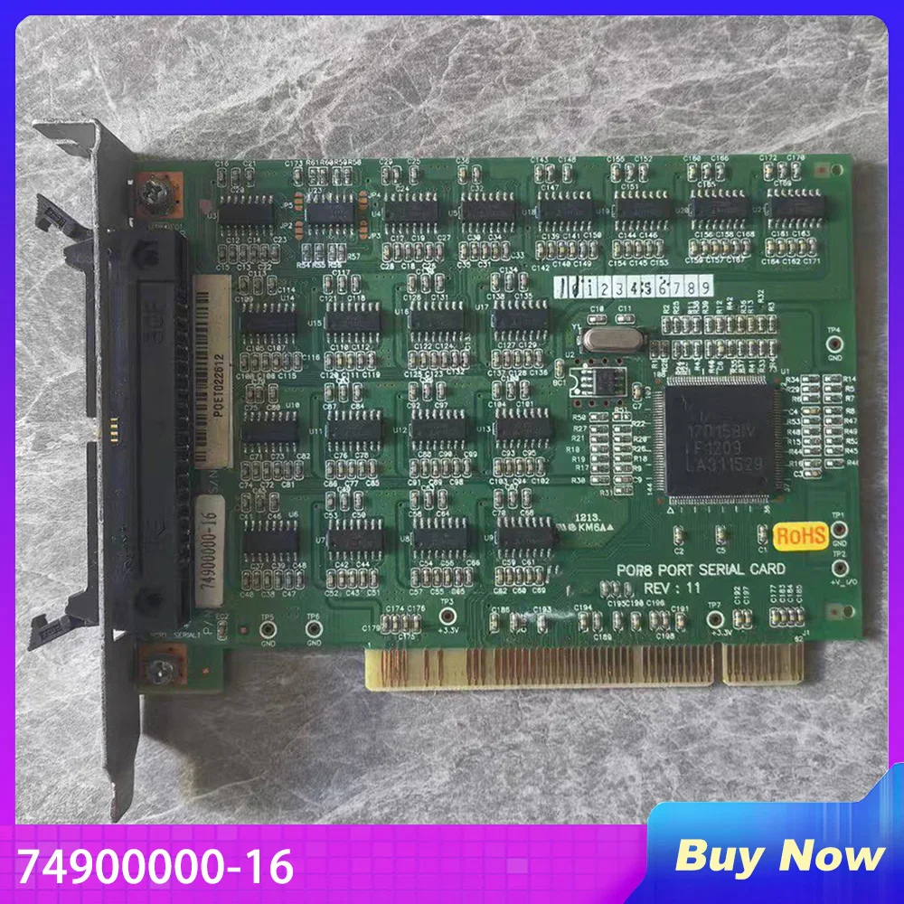 74900000-16 8 PORT SERIAL CARD REV.11 Acquisition Card
74900000-16 8 PORT SERIAL CARD REV.11 Acquisition Card