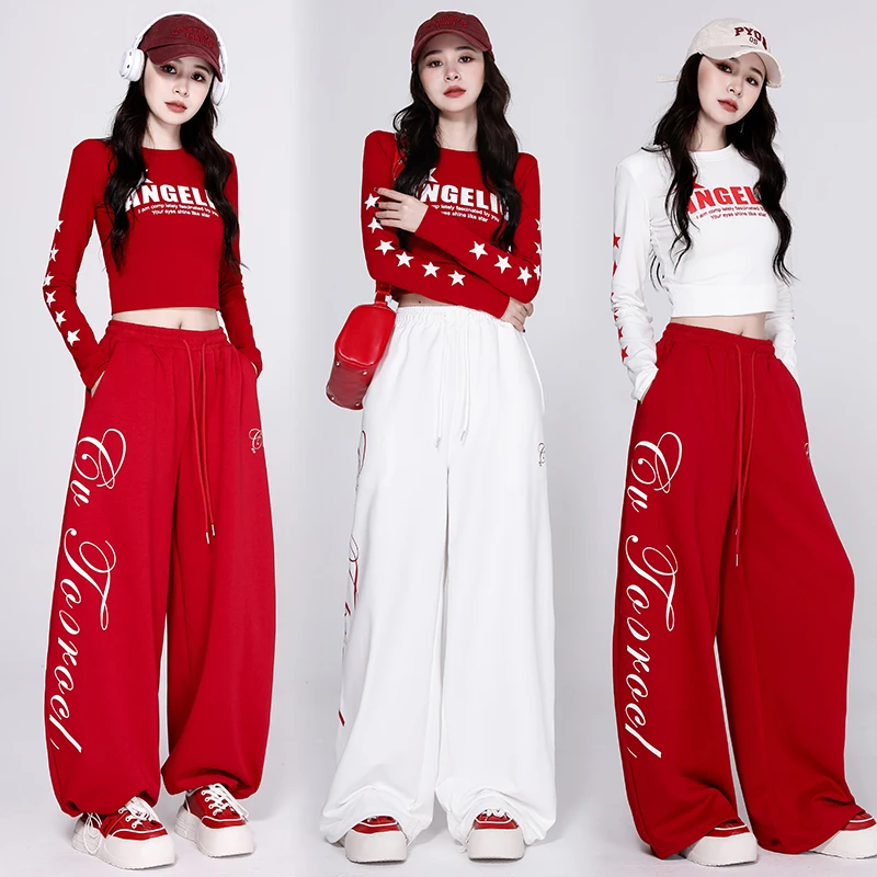 Women's Square Dance Sportswear Set Stage Performance Clothes Jazz Dance Outfit Cotton Ethnic Tujia Women's Fashionable
Women's Square Dance Sportswear Set Stage Performance Clothes Jazz Dance Outfit Cotton Ethnic Tujia Women's Fashionable