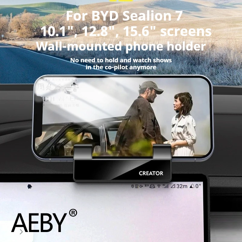 AEBY For BYD Sealion 7 2024 Magnetic Car Phone Mount, Dashboard Air Vent Mount with Strong Clip, Rotatable for iPhone Samsung
AEBY For BYD Sealion 7 2024 Magnetic Car Phone Mount, Dashboard Air Vent Mount with Strong Clip, Rotatable for iPhone Samsung