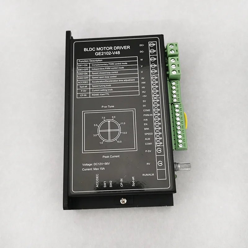 48VDC Three-Phase Brushless DC Motor Drive | Blocking over Undervoltage Current Protection
48VDC Three-Phase Brushless DC Motor Drive | Blocking over Undervoltage Current Protection