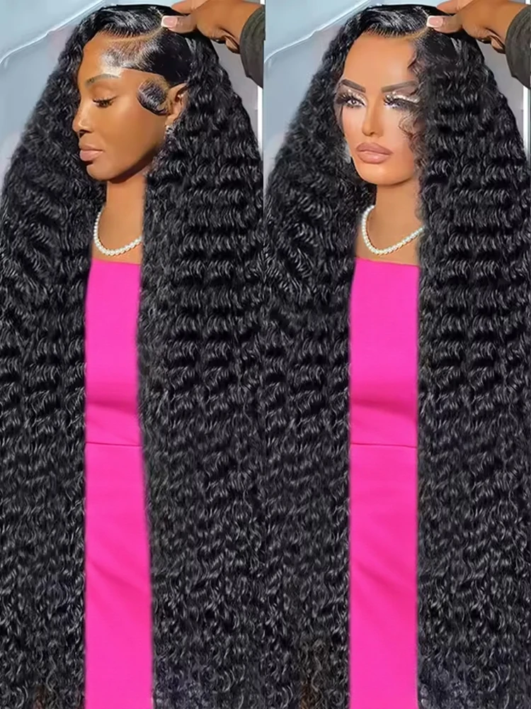 40 46 Inch Deep Wave Frontal Wig 13x4 13x6 HD Water Wave Curly Lace Front Human Hair Wigs 7x5 Wear Go Glueless Wig 300% Density
40 46 Inch Deep Wave Frontal Wig 13x4 13x6 HD Water Wave Curly Lace Front Human Hair Wigs 7x5 Wear Go Glueless Wig 300% Density