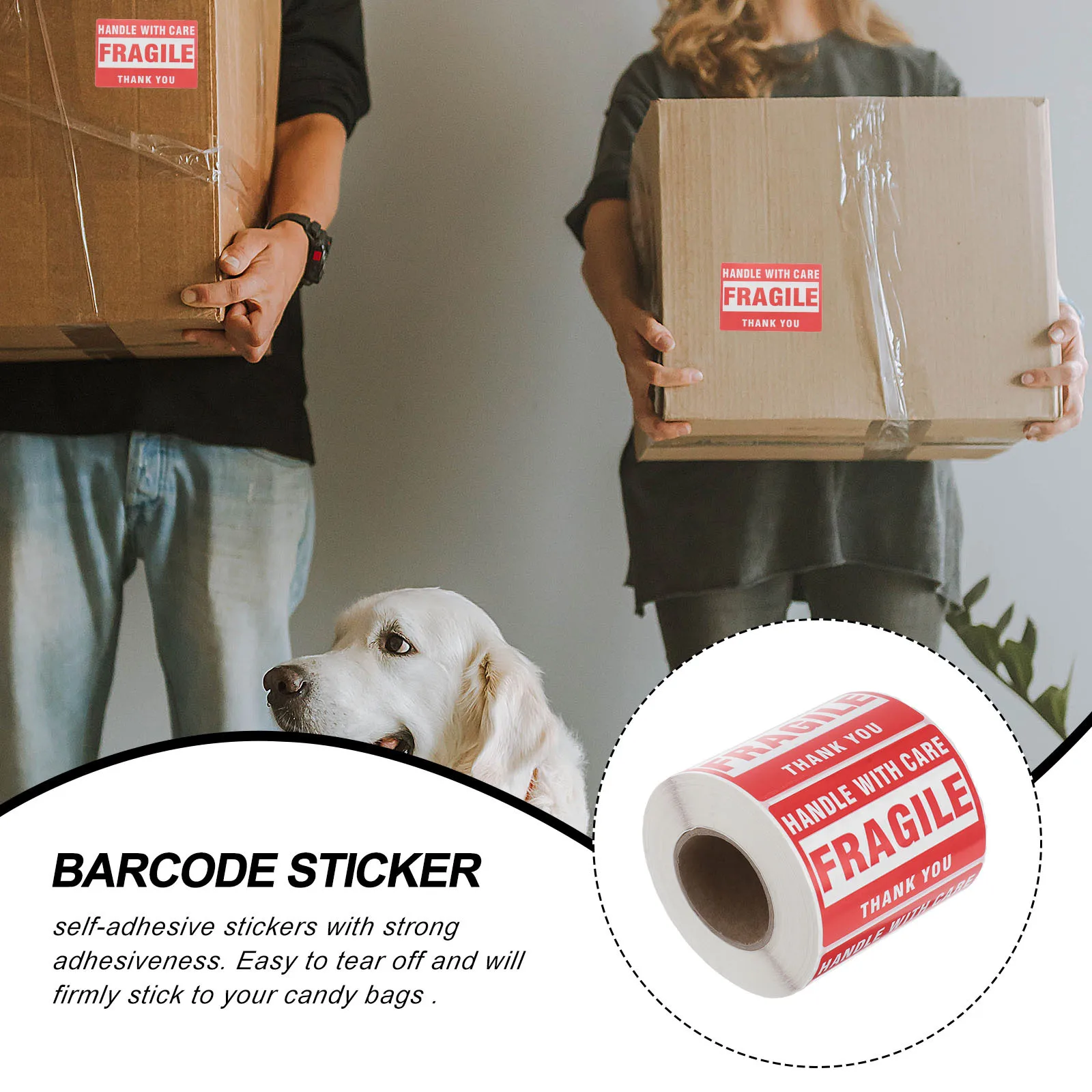 2 Rolls Barcode Sticker Warning Safety Label Red Conspicuity Tape for Plastics Books Candy Bags Weather Resistant
2 Rolls Barcode Sticker Warning Safety Label Red Conspicuity Tape for Plastics Books Candy Bags Weather Resistant