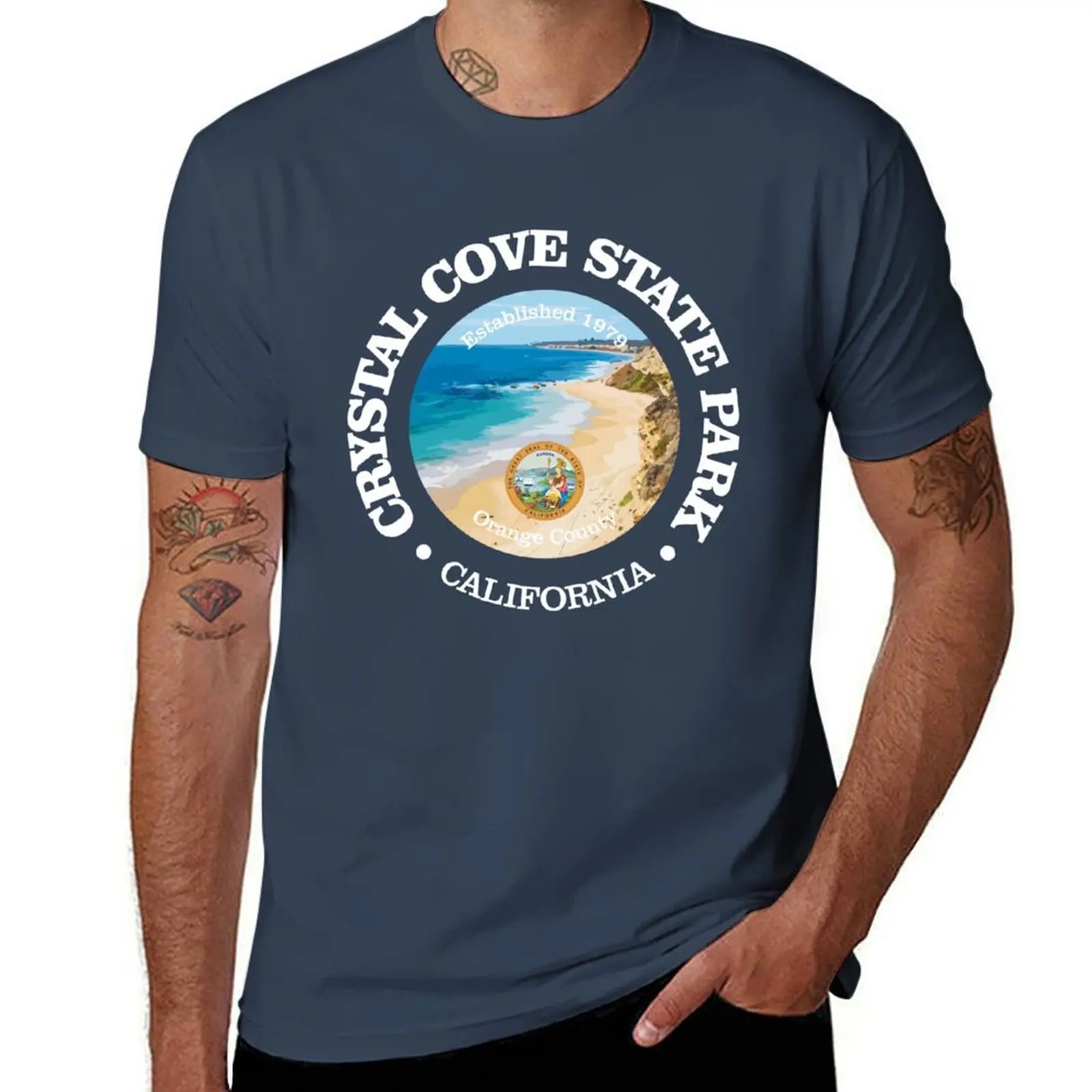 Crystal Cove State Park (SP) T-Shirt funny t shirts dark humor t shirts for man graphic funny funny t shirts cotton T-Shirt
Crystal Cove State Park (SP) T-Shirt funny t shirts dark humor t shirts for man graphic funny funny t shirts cotton T-Shirt