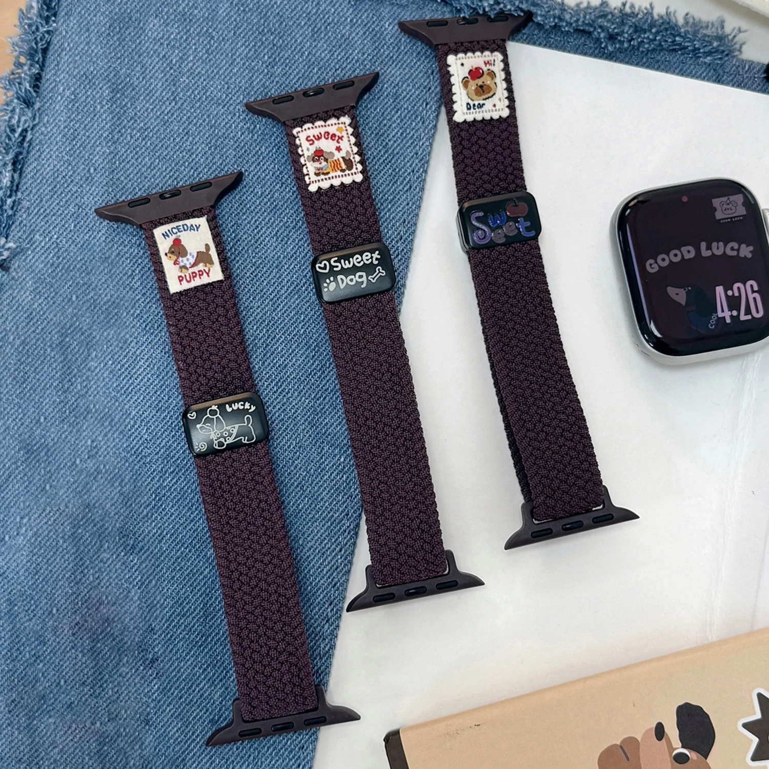 Магнитный тканый ремешок тонкого вишневого цвета для Apple Watch S11/10 46 45 44 42-38 мм, персонализированный ремешок для iwatch серии 9 8 7 6 SE
Магнитный тканый ремешок тонкого вишневого цвета для Apple Watch S11/10 46 45 44 42-38 мм, персонализированный ремешок для iwatch серии 9 8 7 6 SE