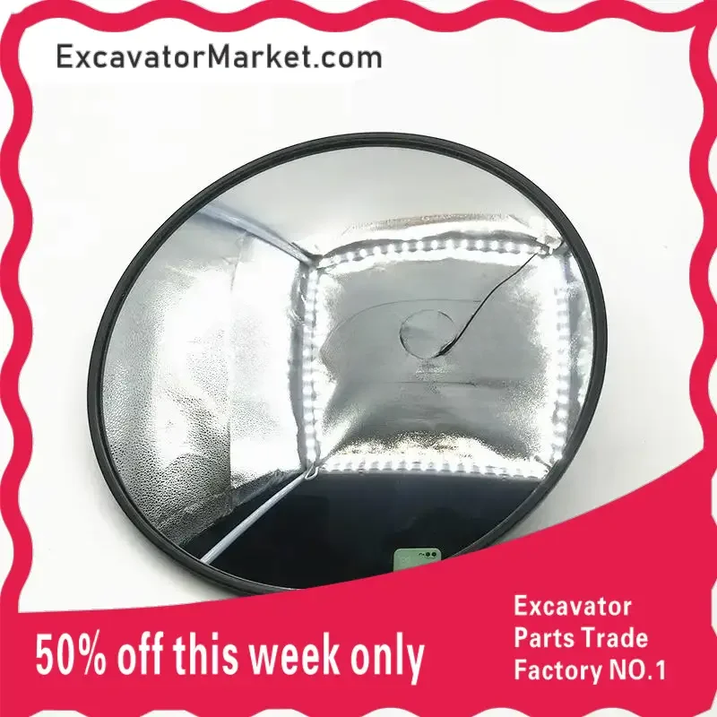 High Quality For Komatsu PC200-220-240-8 Reflector big round mirror rearview mirror truck reverse mirror high quality excavator
High Quality For Komatsu PC200-220-240-8 Reflector big round mirror rearview mirror truck reverse mirror high quality excavator