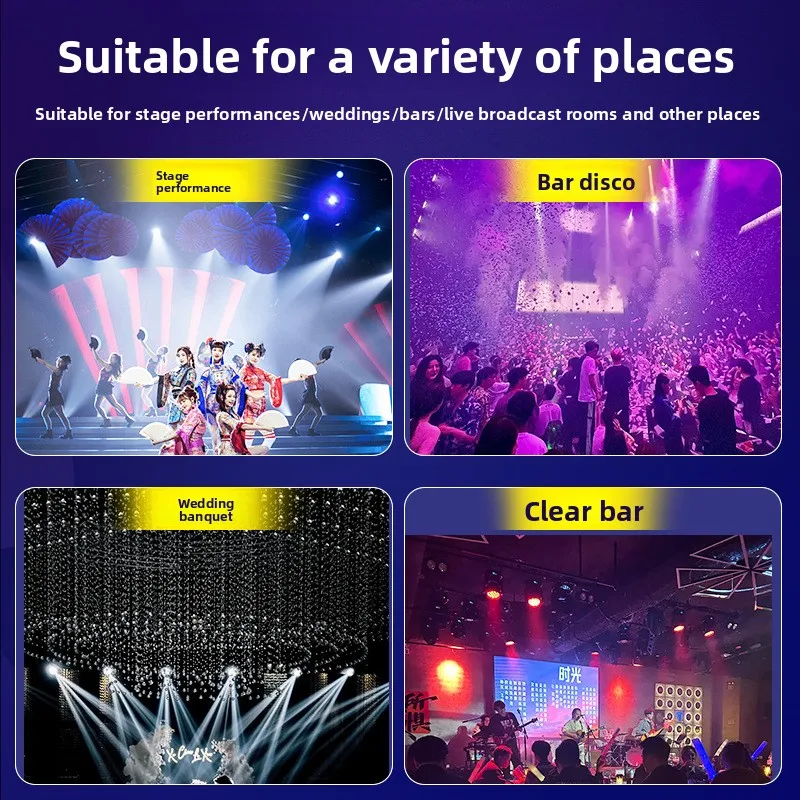 LED1000w Full-color Strobe Light 960 KTV Flash Light Stage 8-stage Horse Racing Dyeing Stage Light
LED1000w Full-color Strobe Light 960 KTV Flash Light Stage 8-stage Horse Racing Dyeing Stage Light
