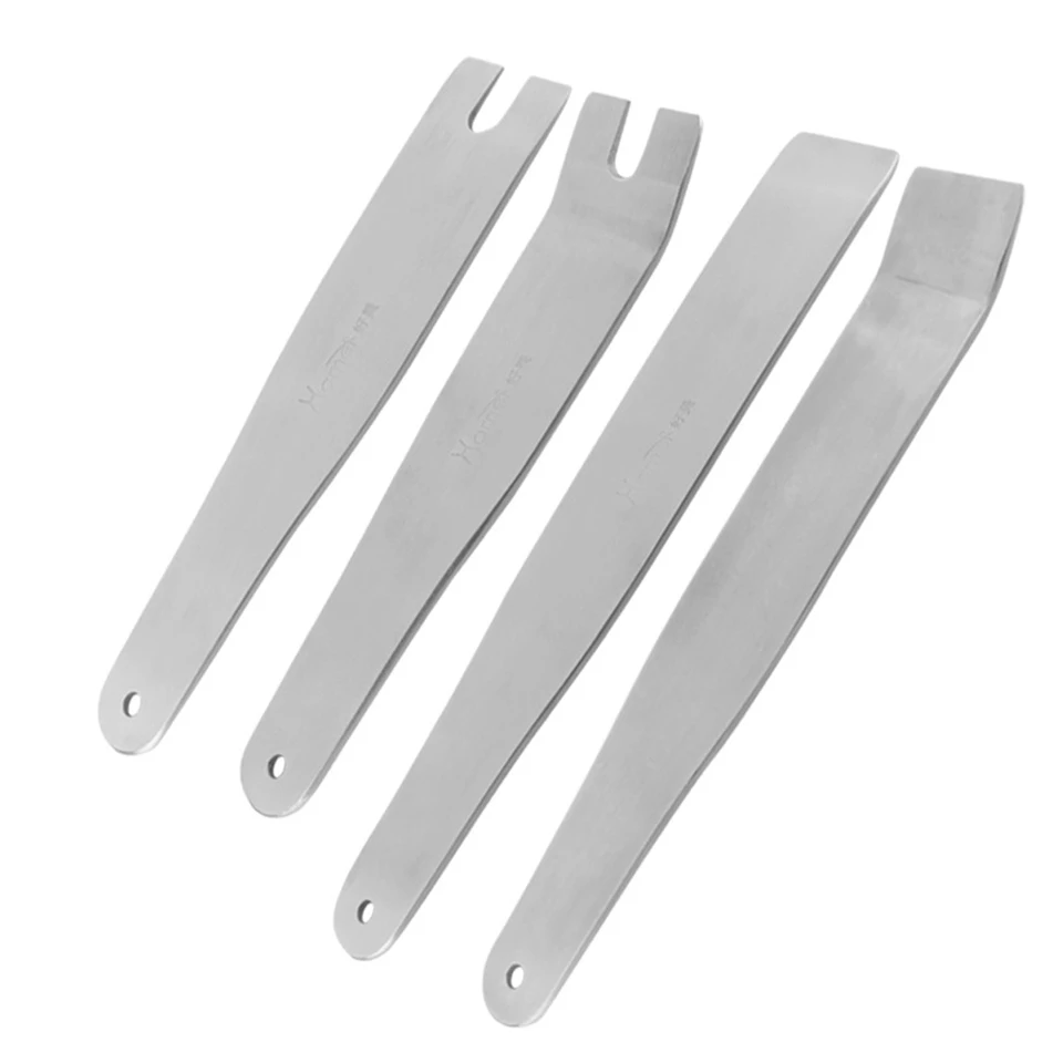 4 Pcs Trim Door Clip Panel Dash Dashboard Audio Radio Interior Repair Removal Tool Metal Car Removal Pry Tool Kit HM-498A
4 Pcs Trim Door Clip Panel Dash Dashboard Audio Radio Interior Repair Removal Tool Metal Car Removal Pry Tool Kit HM-498A