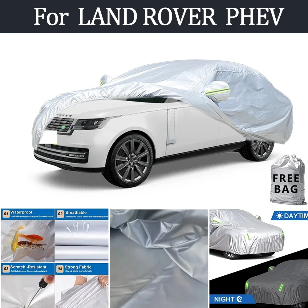 For LAND ROVER PHEV Car Cover Outdoor Protection Covers Snow Sunshade Waterproof Dustproof Exterior UV Car Accessories
For LAND ROVER PHEV Car Cover Outdoor Protection Covers Snow Sunshade Waterproof Dustproof Exterior UV Car Accessories