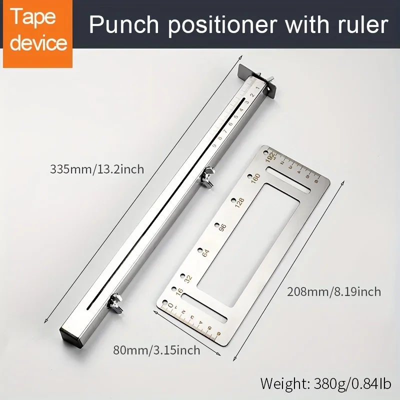 Multifunction Drill Guide Jig, Stainless Steel Hole Locator for Door Knob, Pull Handle & Shelf Pin Installation, Boring Tool
Multifunction Drill Guide Jig, Stainless Steel Hole Locator for Door Knob, Pull Handle & Shelf Pin Installation, Boring Tool