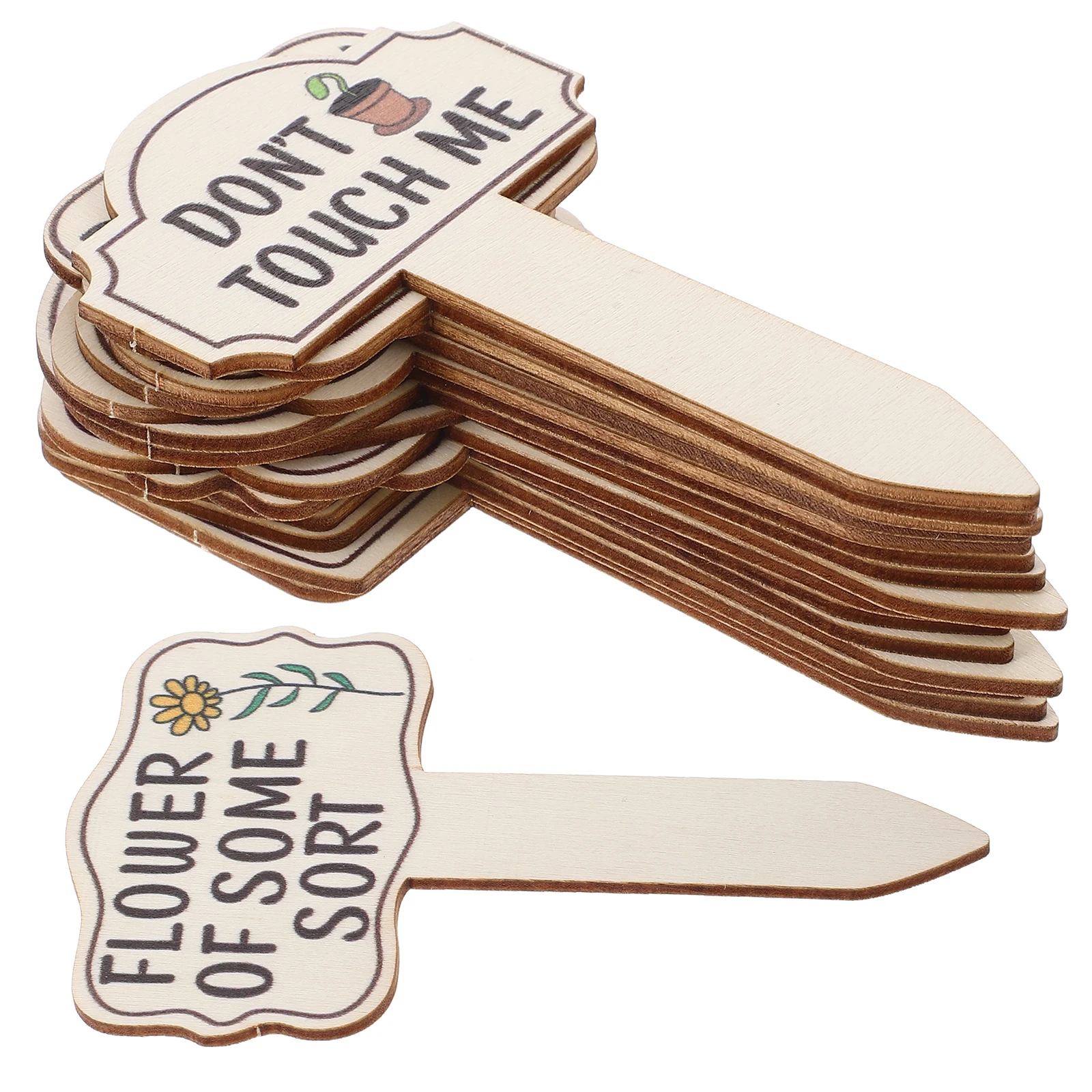 Wooden Garden Labels Waterproof Flower Signage Cute Plants Signs Reusable Boxwood Tags Outdoor Markers For Succulents Gardening
Wooden Garden Labels Waterproof Flower Signage Cute Plants Signs Reusable Boxwood Tags Outdoor Markers For Succulents Gardening