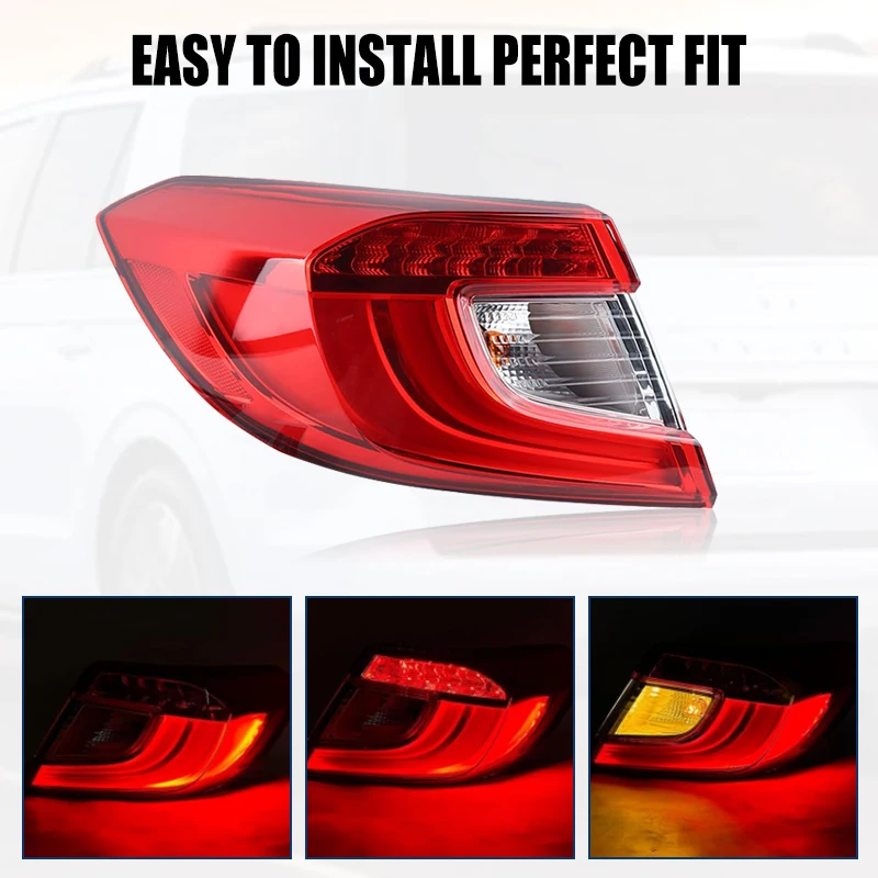 LED Tail Light Rear Lamp Assembly Compatible for 2018-2022 Honda Accord Sedan 33500TVAA01 HO2805118
LED Tail Light Rear Lamp Assembly Compatible for 2018-2022 Honda Accord Sedan 33500TVAA01 HO2805118