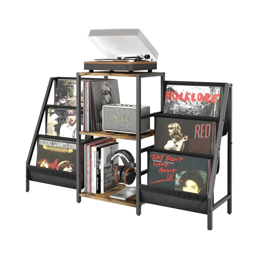 Turntable Stand Record Player Table Vinyl Record Storage Cabinet Display Shelf for Bookcases Vinyl Media Collections
Turntable Stand Record Player Table Vinyl Record Storage Cabinet Display Shelf for Bookcases Vinyl Media Collections