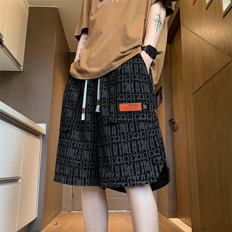 Summer Casual Men's Short Pants Five-Quarter Running Sporty Teenage Large Size Elastic Waist Straight Leg Thin Fabric Shorts
Summer Casual Men's Short Pants Five-Quarter Running Sporty Teenage Large Size Elastic Waist Straight Leg Thin Fabric Shorts