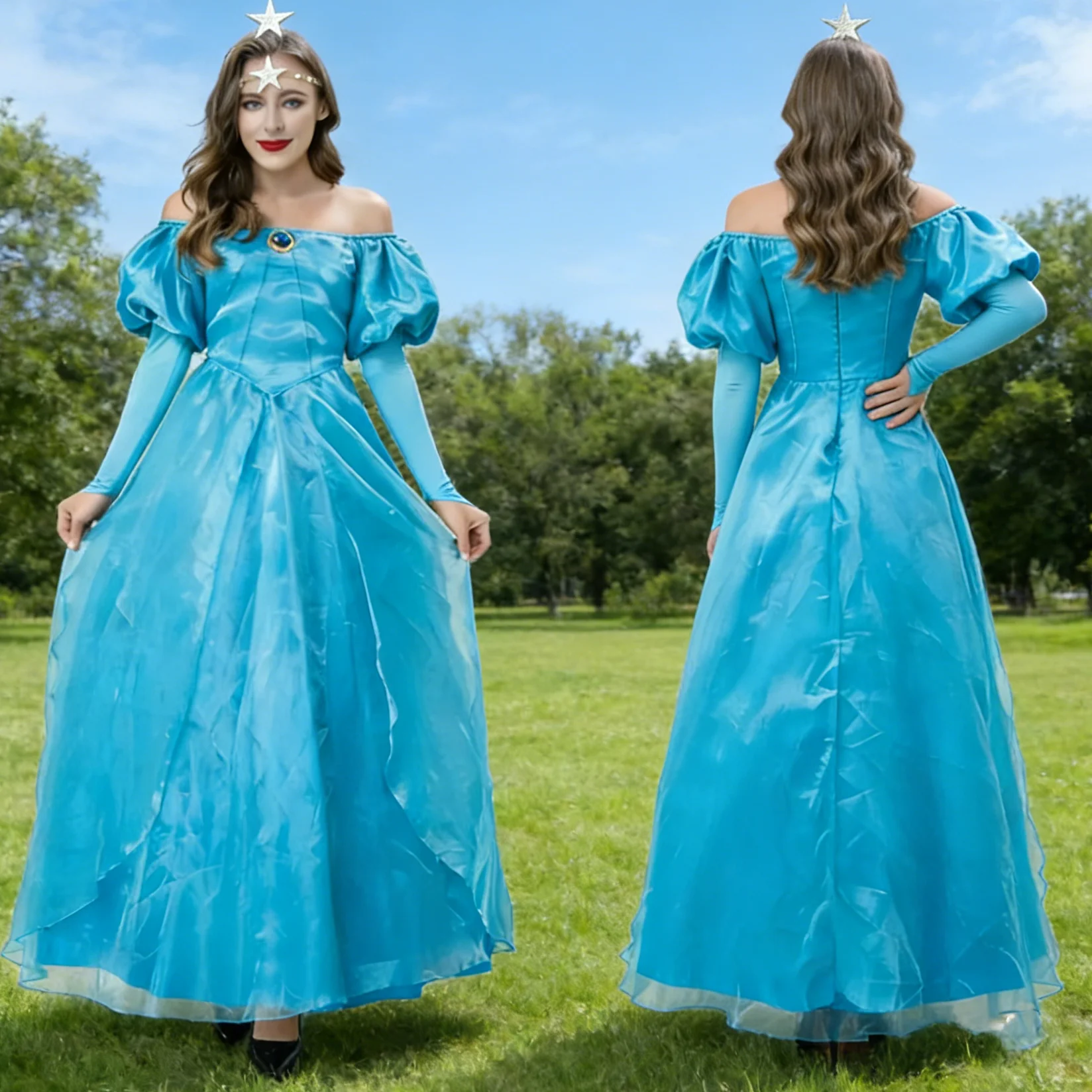 Halloween Christmas Carnival Party Queen Cosplay Dress Women Fairy Tale Princess Fantasia Costume
Halloween Christmas Carnival Party Queen Cosplay Dress Women Fairy Tale Princess Fantasia Costume