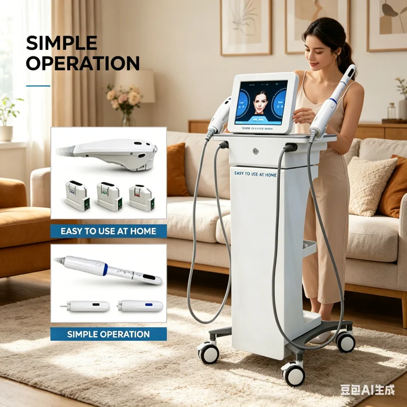 Women's 2-in-1 folding facial lift, tightens the face to improve smoothness, salon beauty machine
Women's 2-in-1 folding facial lift, tightens the face to improve smoothness, salon beauty machine