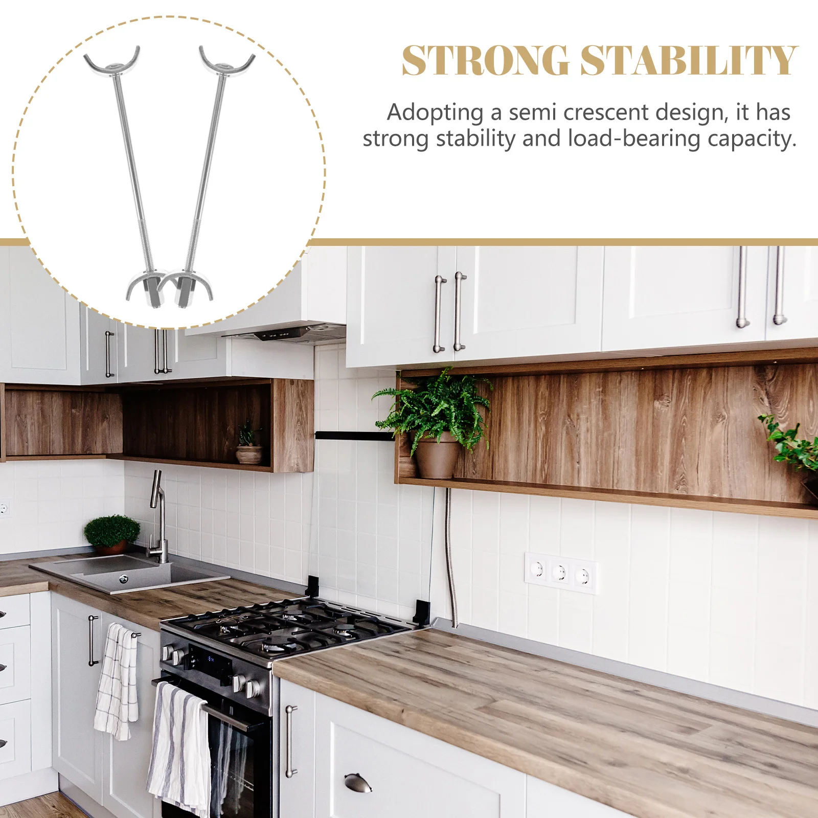 10Pcs Countertop Benchtop Thread Bolt 150mm Versatile Compatibility Sleek Appearance Kitchen Worktop Joint
10Pcs Countertop Benchtop Thread Bolt 150mm Versatile Compatibility Sleek Appearance Kitchen Worktop Joint