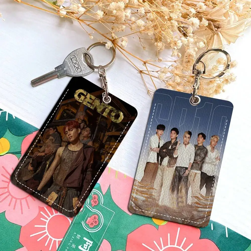 Boys Group S-sB19 1Pc Access Card Case Leather Card Holder Keychain Key Ring Door Access Tags ID Card Case Keychain
Boys Group S-sB19 1Pc Access Card Case Leather Card Holder Keychain Key Ring Door Access Tags ID Card Case Keychain