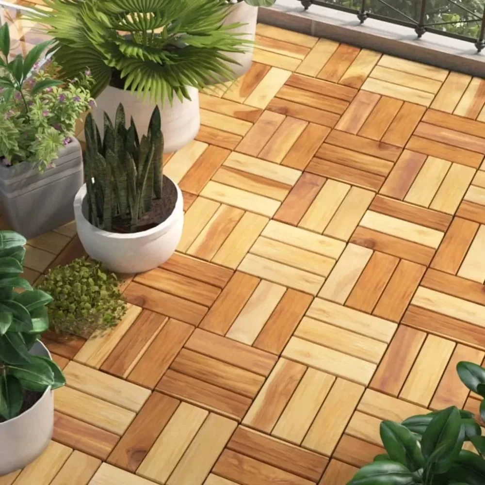 Деревянная соединяющаяся напольная плитка, внешняя водостойкая напольная плитка, декоративная напольная плитка для внутреннего дворика, 11,8x11,8 дюйма
Деревянная соединяющаяся напольная плитка, внешняя водостойкая напольная плитка, декоративная напольная плитка для внутреннего дворика, 11,8x11,8 дюйма
