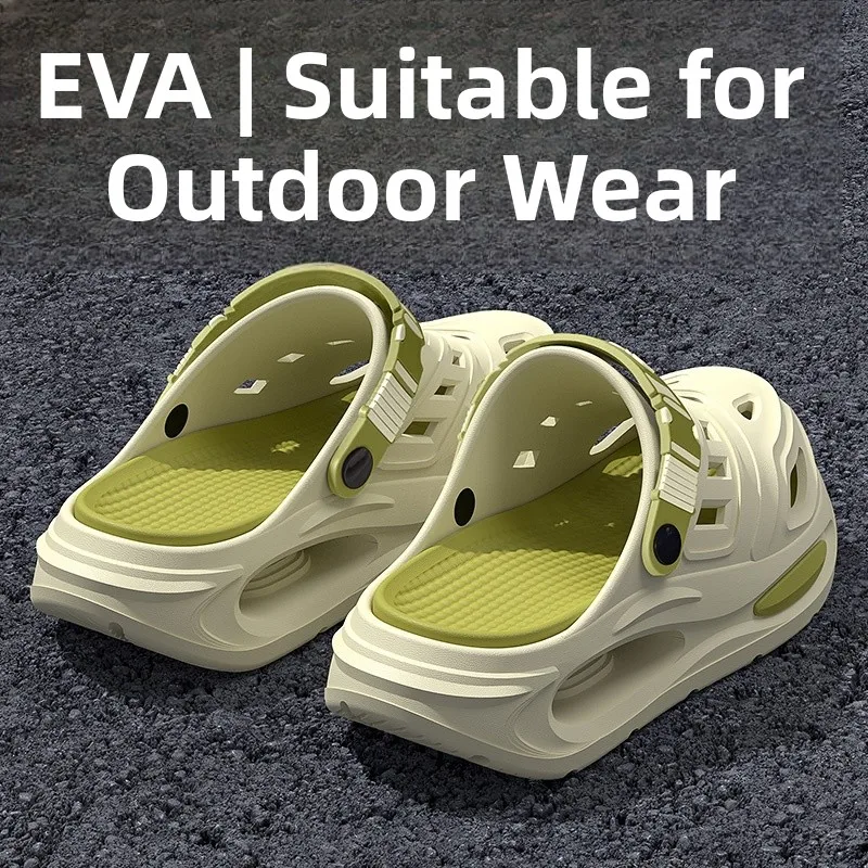 Anti-Slip Bath Room Shower Slippers Men's Thick Bottom Driving Hole Hole Shoes Summer Outdoor Wear Resistant Odor Control Two...
Anti-Slip Bath Room Shower Slippers Men's Thick Bottom Driving Hole Hole Shoes Summer Outdoor Wear Resistant Odor Control Two...