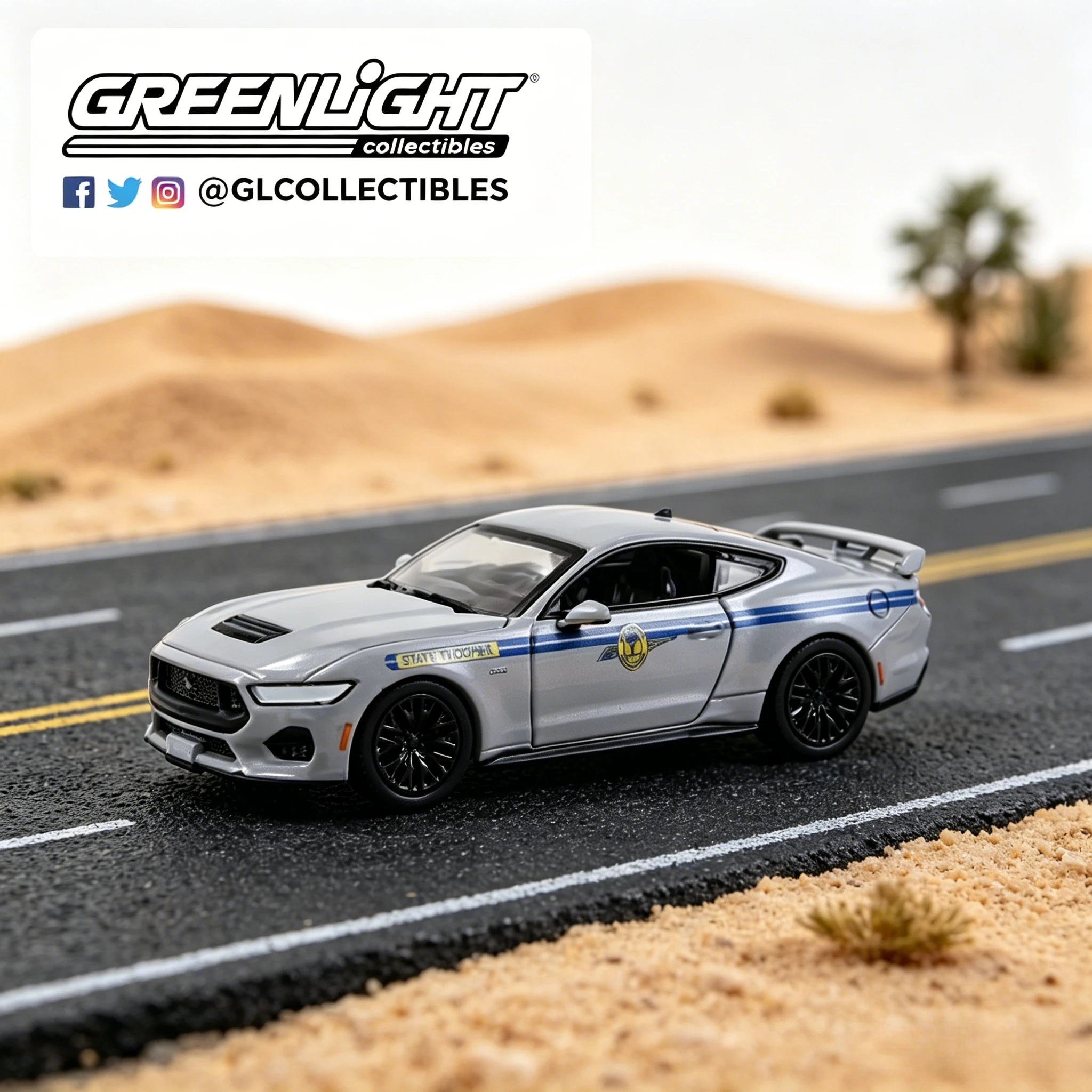 GreenLight 1:64 Heat Tracking 47-2023 Ford Mustang GT - South Carolina Highway Patrol Diecast Alloy Car Model Collectible Gift
GreenLight 1:64 Heat Tracking 47-2023 Ford Mustang GT - South Carolina Highway Patrol Diecast Alloy Car Model Collectible Gift