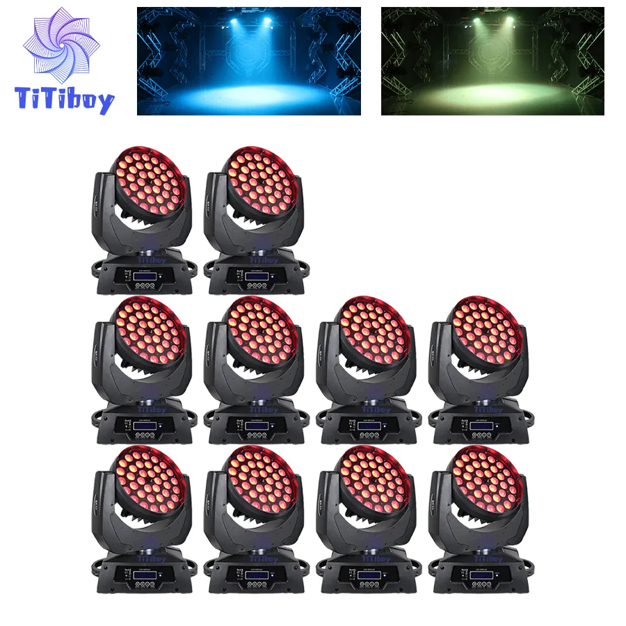 0 налог 10 шт. 36x18 Вт RGBWA + UV светодиодный Wash Zoom движущаяся головка освещение фонарь управление DMX профессиональное сценическое освещение
0 налог 10 шт. 36x18 Вт RGBWA + UV светодиодный Wash Zoom движущаяся головка освещение фонарь управление DMX профессиональное сценическое освещение