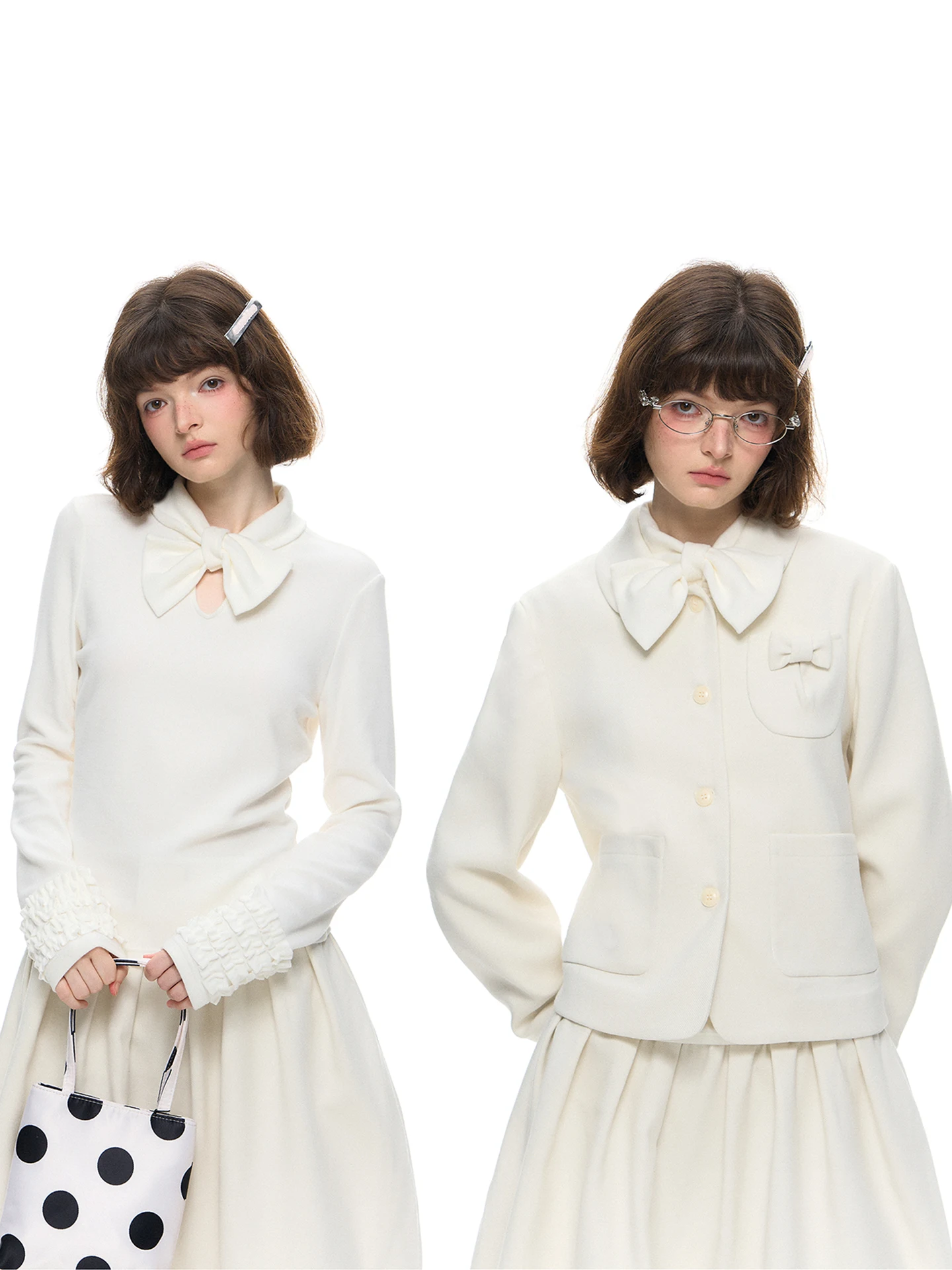 Romance Nanci Sweet Sle Long Sve T-irt with Knot Collar Lace Trim Slim Fit Base irt Cotton Polyester Blend
Romance Nanci Sweet Sle Long Sve T-irt with Knot Collar Lace Trim Slim Fit Base irt Cotton Polyester Blend