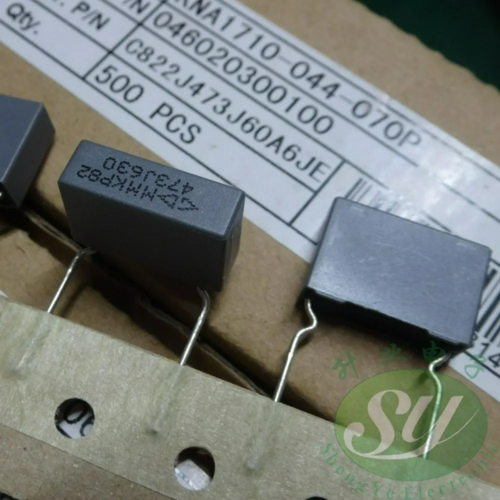 10pcs/lot Fara MKP82 0.047uf 630v 47nf 473 J brand new 15mm film capacitor C822J473J60A6JE
10pcs/lot Fara MKP82 0.047uf 630v 47nf 473 J brand new 15mm film capacitor C822J473J60A6JE