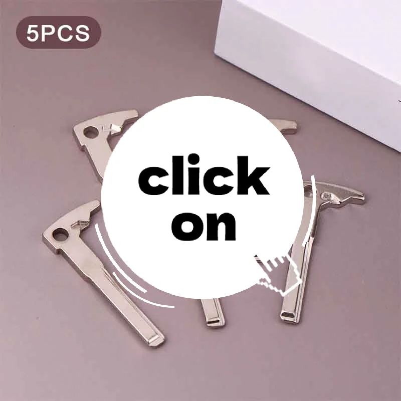 5Pcs Uncut Key Blanks Insert Emergency Key Blade For Smart Chrome Remote Car Fob Key Blade Replacement Smart Prox Car Key
5Pcs Uncut Key Blanks Insert Emergency Key Blade For Smart Chrome Remote Car Fob Key Blade Replacement Smart Prox Car Key