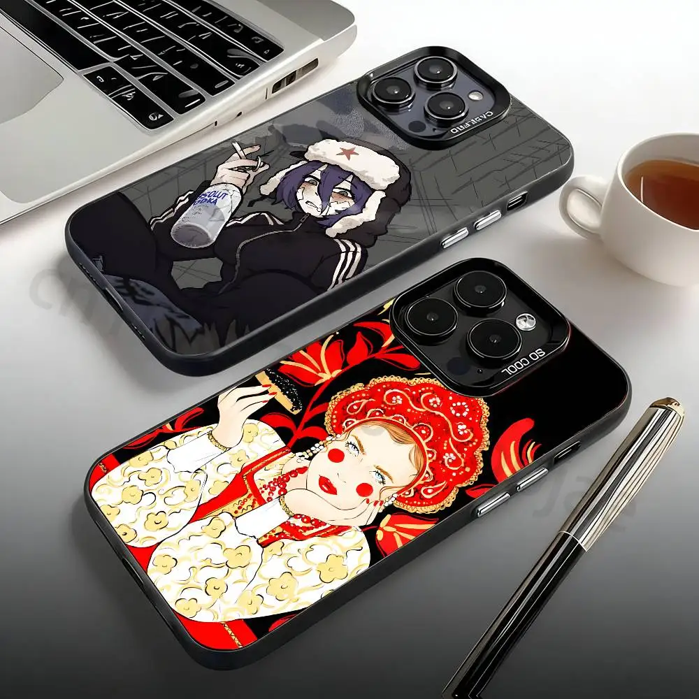 Cartoon Russian Girl Phone Case For iPhone 17,16,15,14,13,12,11,Pro,Max,Plus,Mini Candy Matte Shockproof Cover
Cartoon Russian Girl Phone Case For iPhone 17,16,15,14,13,12,11,Pro,Max,Plus,Mini Candy Matte Shockproof Cover