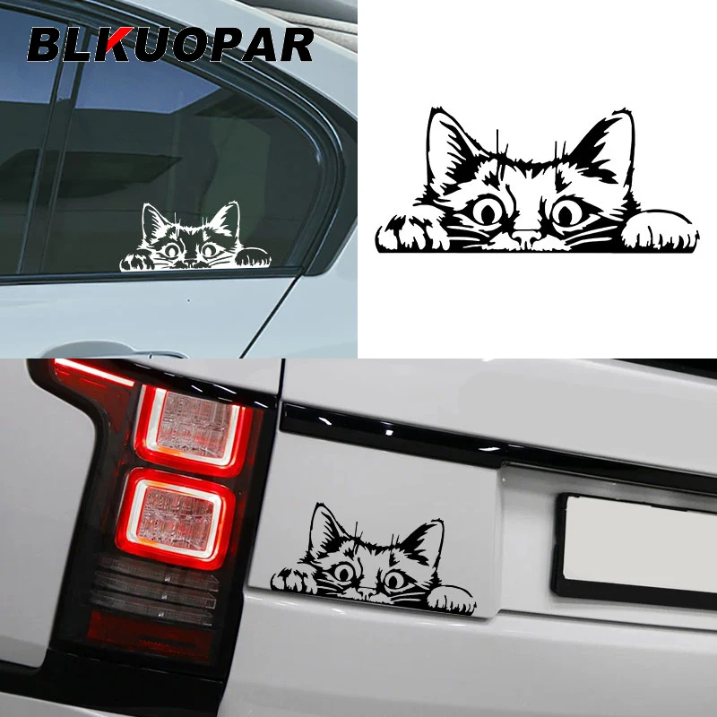 BLKUOPAR Half of The Peeping Cat's Head Car Stickers Cute Animal Decal Sunscreen Die Cut Trunk Windows Vinyl Car Decoration
BLKUOPAR Half of The Peeping Cat's Head Car Stickers Cute Animal Decal Sunscreen Die Cut Trunk Windows Vinyl Car Decoration