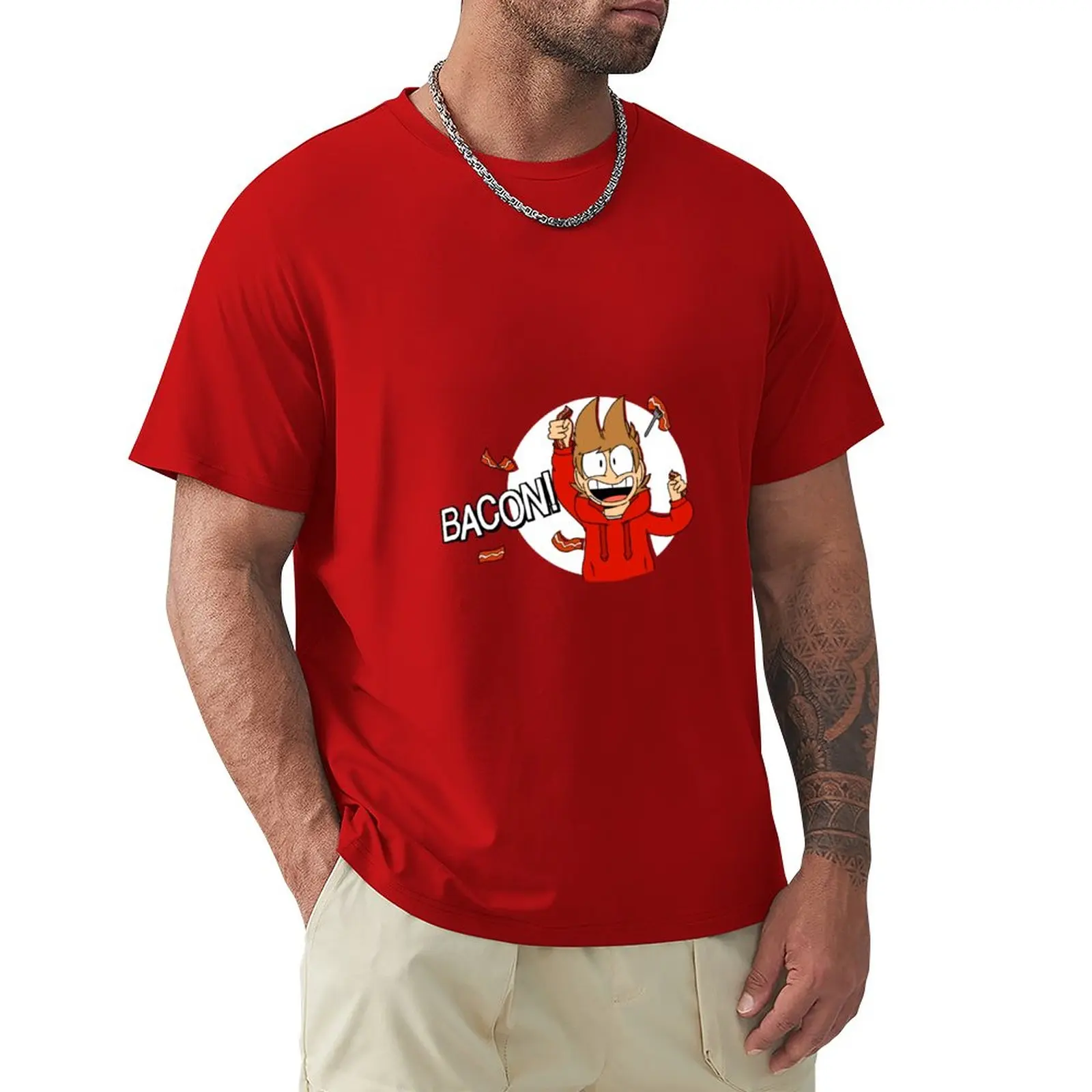 Eddsworld - Legacy Tord Bacon Shirt (fixed size) T-Shirt cute clothes t shirt man mens graphic t-shirts funny
Eddsworld - Legacy Tord Bacon Shirt (fixed size) T-Shirt cute clothes t shirt man mens graphic t-shirts funny