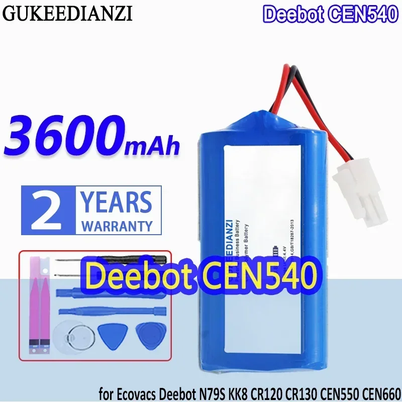 3600 мАч для Ecovacs N79S KK8 CR120 CR130 V7 V7S Deebot CEN550 CEN660 DL33 DL35 CEN640 CEN646 аккумулятор для робота-пылесоса
3600 мАч для Ecovacs N79S KK8 CR120 CR130 V7 V7S Deebot CEN550 CEN660 DL33 DL35 CEN640 CEN646 аккумулятор для робота-пылесоса
