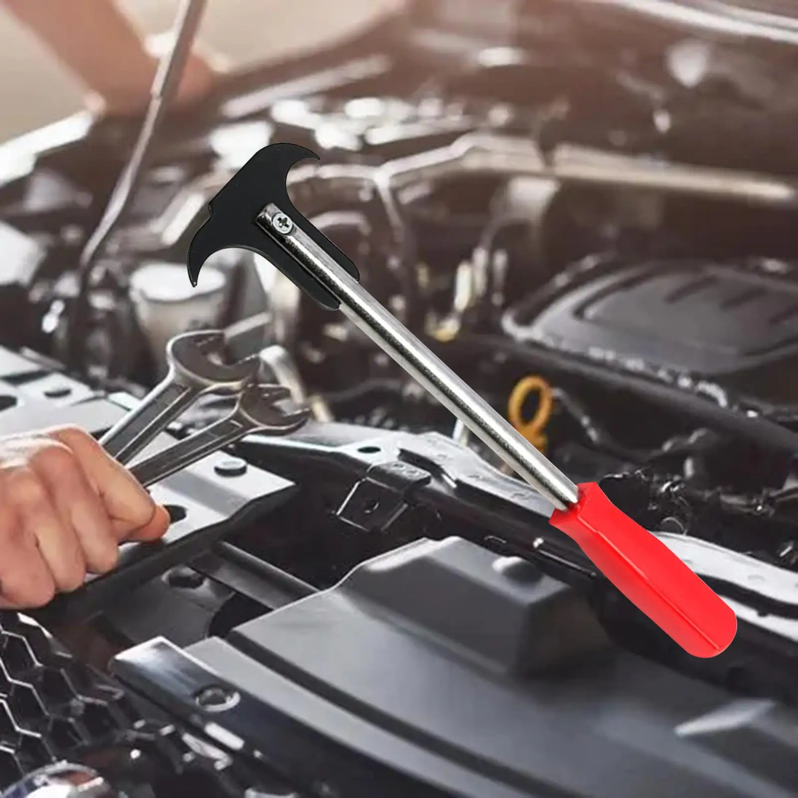 Съемник уплотнений Автомобильная эргономичная ручка Инструмент для ремонта Длина 30,5 см Инструмент для снятия сальника Съемник сальника Ручной инструмент 
Съемник уплотнений Автомобильная эргономичная ручка Инструмент для ремонта Длина 30,5 см Инструмент для снятия сальника Съемник сальника Ручной инструмент