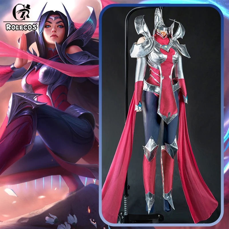 ROLECOS LOL Irelia The Blade Dancer Cosplay Costume for Women - Halloween Party Role Play Outfit
ROLECOS LOL Irelia The Blade Dancer Cosplay Costume for Women - Halloween Party Role Play Outfit