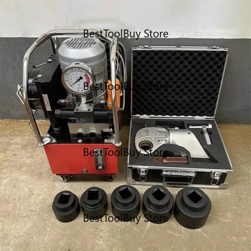 Low Profile Cassette Hydraulic square Drive Torque Wrench Chain Wrench for Hydraulic Cylinders Hydraulic Bolting Pump
Low Profile Cassette Hydraulic square Drive Torque Wrench Chain Wrench for Hydraulic Cylinders Hydraulic Bolting Pump