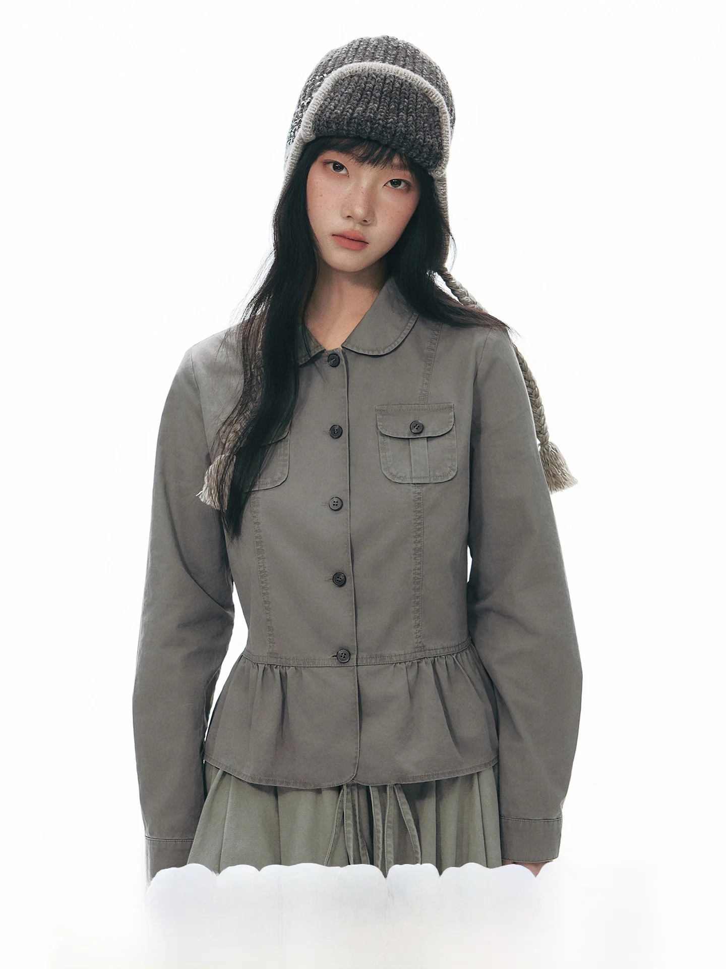 TAKEANAP Оригинальная утепленная женская куртка с воротником-стойкой, кружевной отделкой, приталенного кроя, из хлопка, с длинными рукавами, однотонная
TAKEANAP Оригинальная утепленная женская куртка с воротником-стойкой, кружевной отделкой, приталенного кроя, из хлопка, с длинными рукавами, однотонная